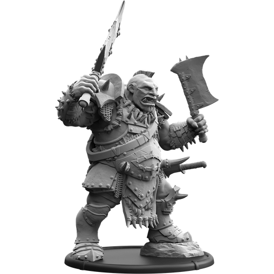 Two Axe Haakon, Ograx of Baalor Tain