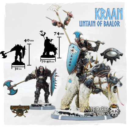 Kraan, Untain of Baalor on Foot and on Bear