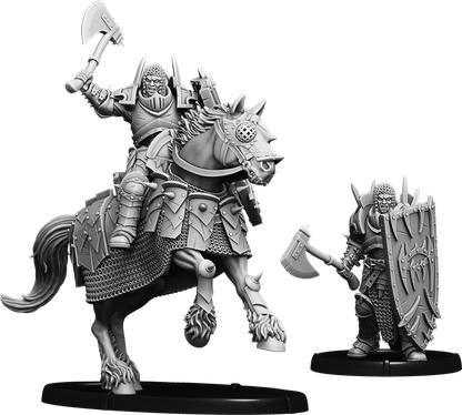 Shieldwall Mananaan, Untain of Baalor on Foot and on Horse