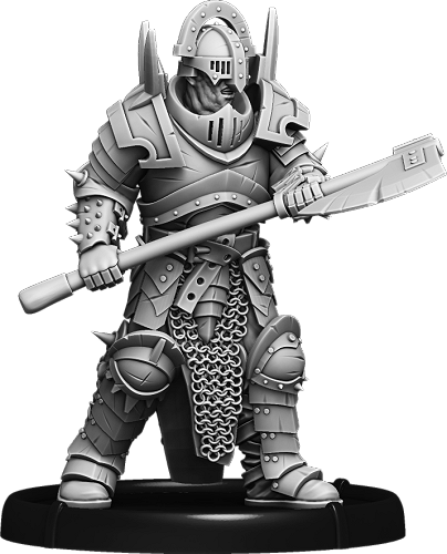 Great Axe Mananaan, Untain of Baalor on Foot