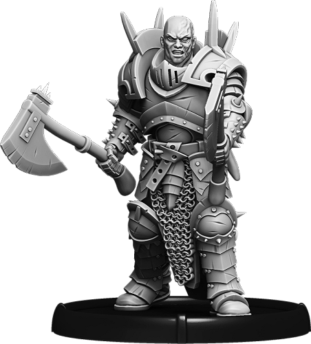 Two Axe Mananaan, Untain of Baalor on Foot