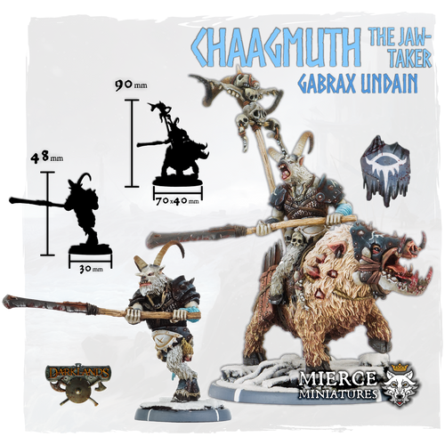 Chaagmuth the Jaw-Taker, Gabrax Undain on Hoof and on Toracx