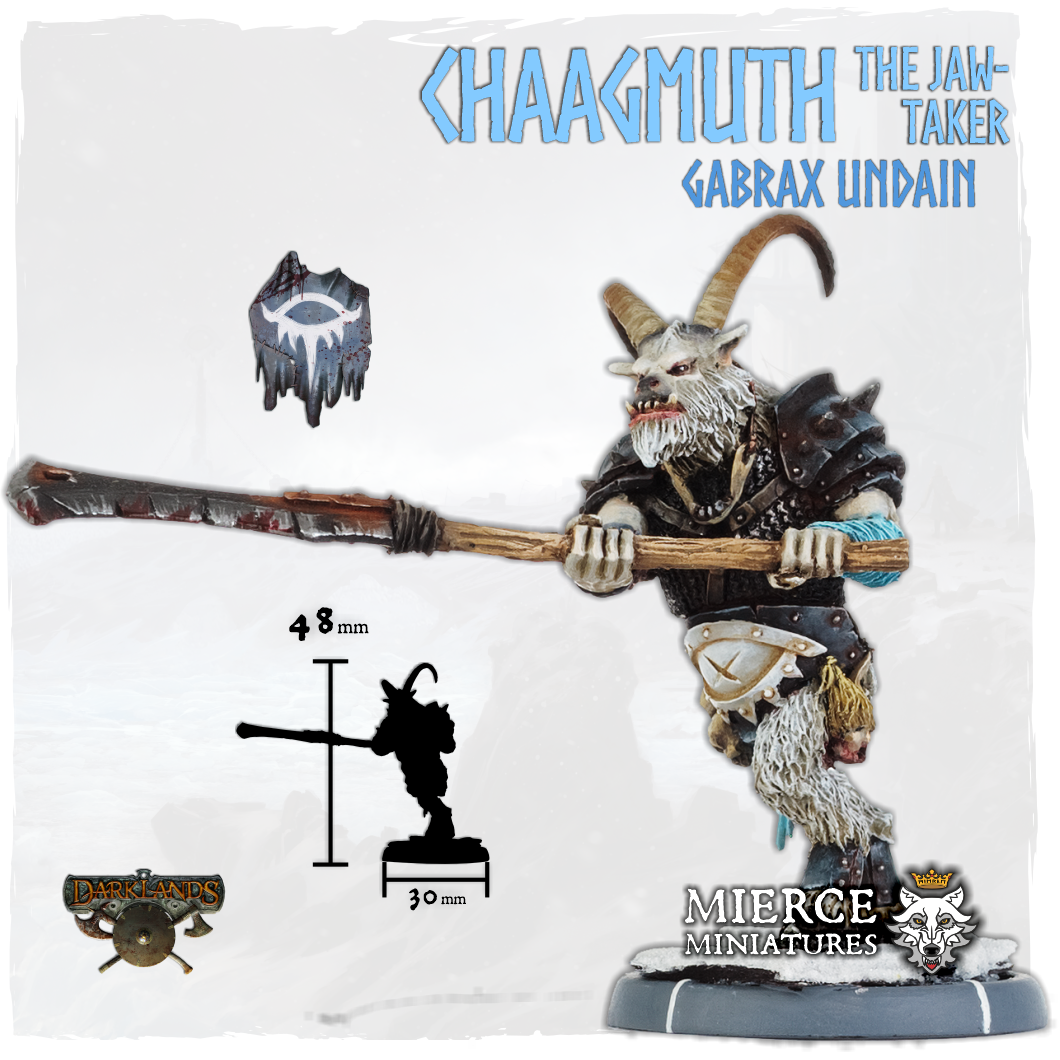 Chaagmuth the Jaw-Taker, Gabrax Undain on Hoof