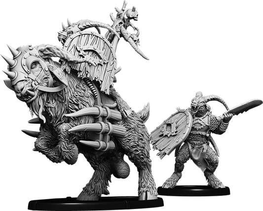 Shieldwall Brunchaath the Vile, Gabrax Dain on Hoof and on Gooracx
