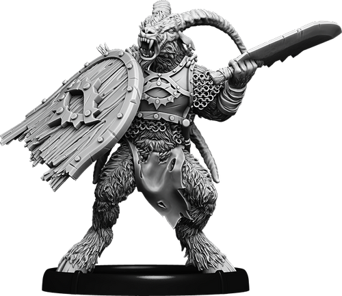 Shieldwall Brunchaath the Vile, Gabrax Dain on Hoof