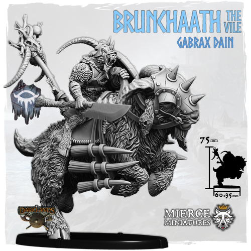 Shieldwall Brunchaath the Vile, Gabrax Dain on Gooracx