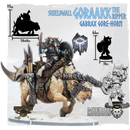 Shieldwall Goraakk the Ripper, Gabrax Gore-Horn on Hoof and on Tarvocx