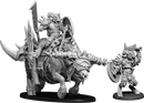 Shieldwall Goraakk the Ripper, Gabrax Gore-Horn on Hoof and on Tarvocx