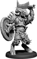 Shieldwall Goraakk the Ripper, Gabrax Gore-Horn on Hoof