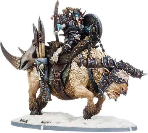 Shieldwall Goraakk the Ripper, Gabrax Gore-Horn on Tarvocx