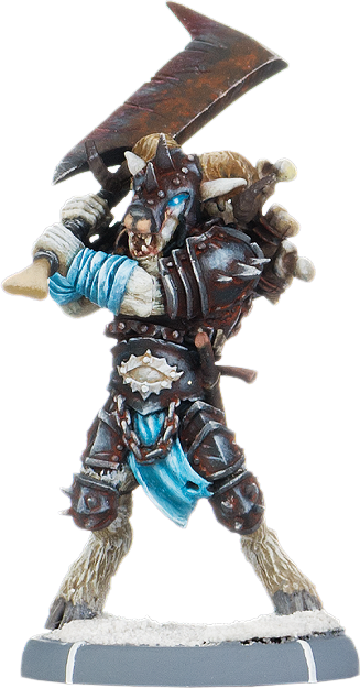 Great Cleaver Goraakk the Ripper, Gabrax Gore-Horn on Hoof