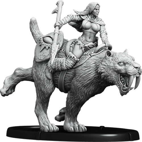 Shieldwall Aastrid, Thulean Raider Thuln on Feleacx