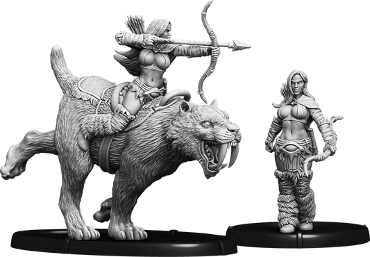 Hunter Aastrid, Thulean Raider Thuln on Foot and on Feleacx