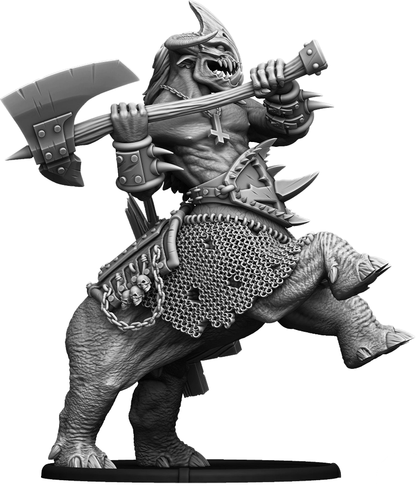 Great Axe Tegroth, Servile Hellion of Dis