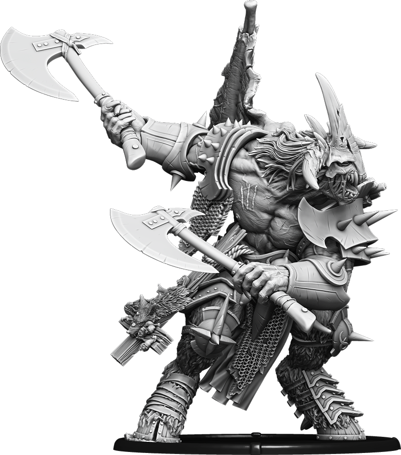 Two Axe Damgron, Servile Liege of Dis