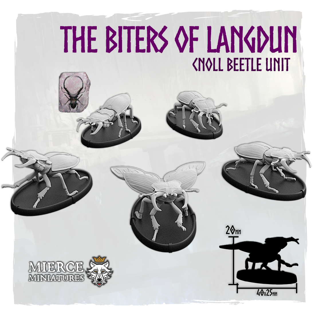 The Biters of Langdun, Cnoll Beetle Unit (5x warriors)