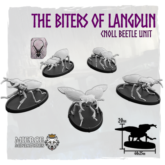 The Biters of Langdun, Cnoll Beetle Unit (5x warriors)