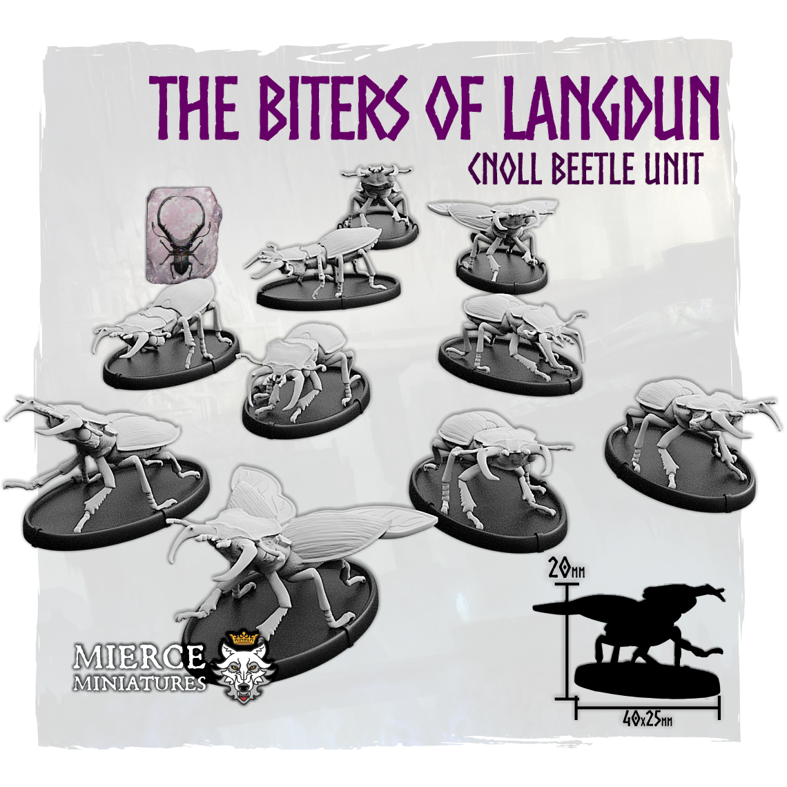 The Biters of Langdun, Cnoll Beetle Unit (10x warriors)