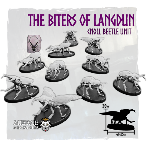 The Biters of Langdun, Cnoll Beetle Unit (10x warriors)