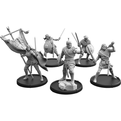 Guard of Cantwarebarg, Jutsweord Unit (5x warriors w cmd)