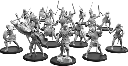 Guard of Cantwarebarg, Jutsweord Unit (20x warriors w cmd)