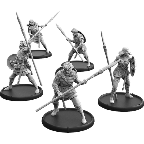 Warriors of Cantwarebarg, Jutgār Unit (5x warriors)