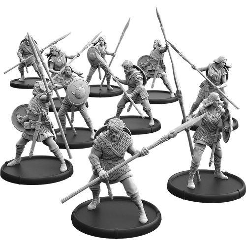 Warriors of Cantwarebarg, Jutgār Unit (10x warriors)