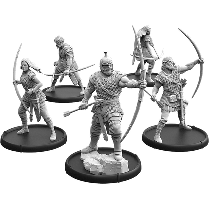 Bowmen of Cantwarebarg, Jutboḡa Unit (5x warriors w cmd)