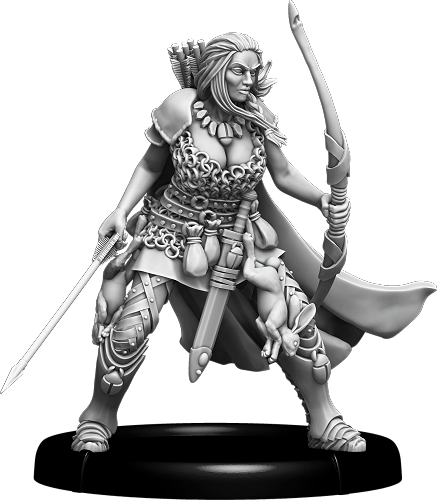 Hunter Mildryth, Cant Thain on Foot