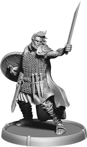 Warrior Garric, Cant Thain on Foot