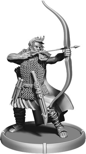 Hunter Garric, Cant Thain on Foot