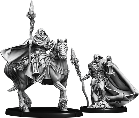 Hooded Ætulla, Wiḡlāca on Foot and on Horsling