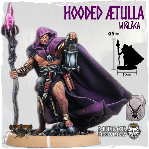 Hooded Ætulla, Wiḡlāca on Foot