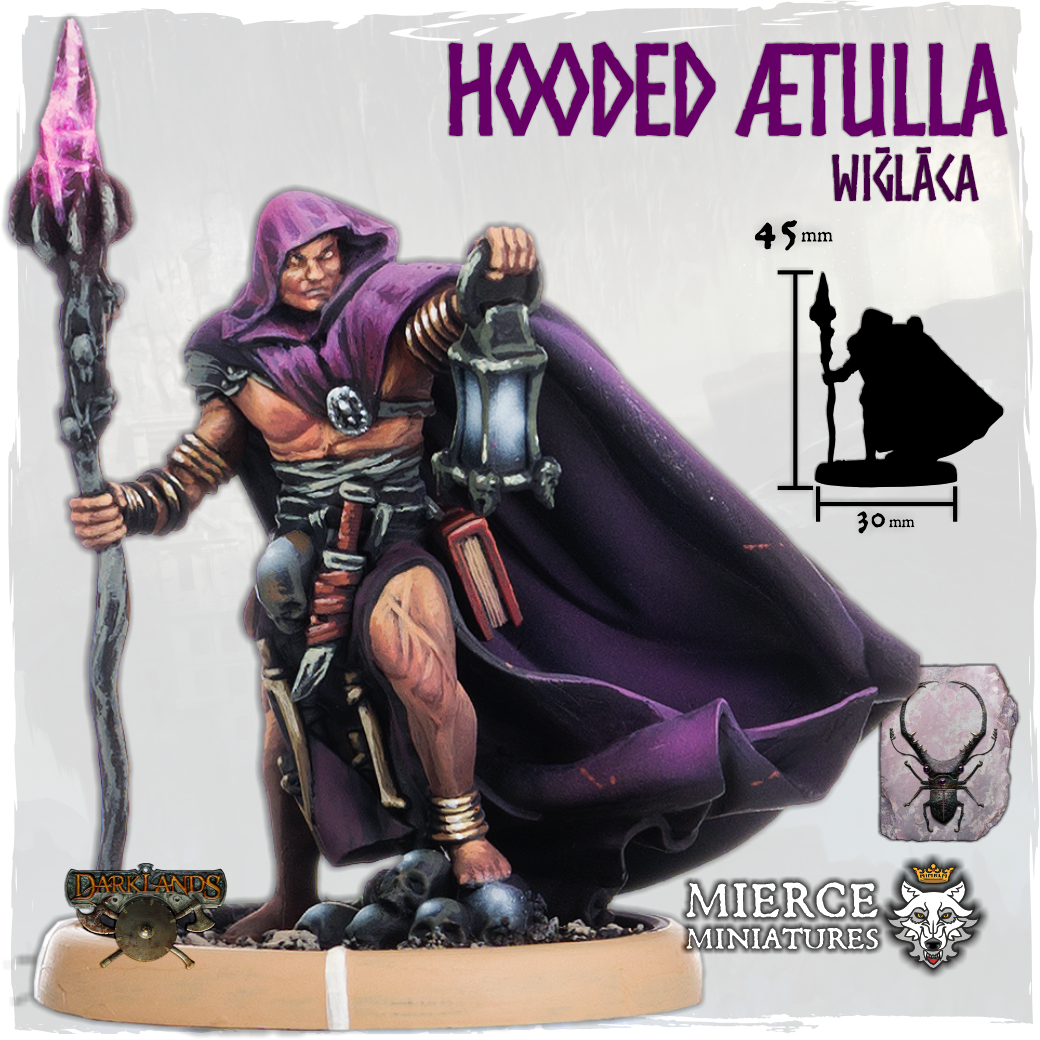 Hooded Ætulla, Wiḡlāca on Foot