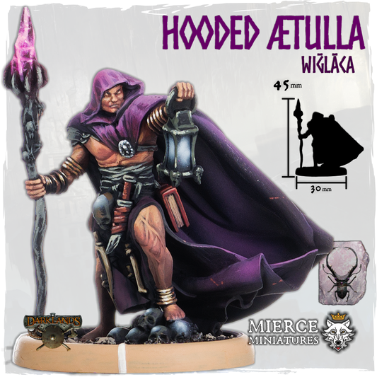 Hooded Ætulla, Wiḡlāca on Foot