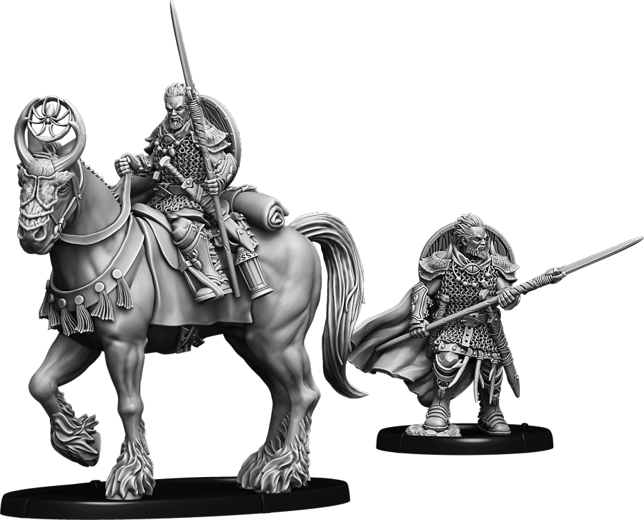 Eormanræd, Cant Forthain on Foot and on Horse