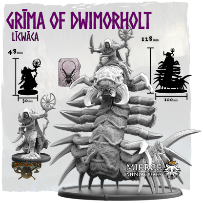 Grīma of Dwimorholt, Līcwāca on Foot and on Manasceancan