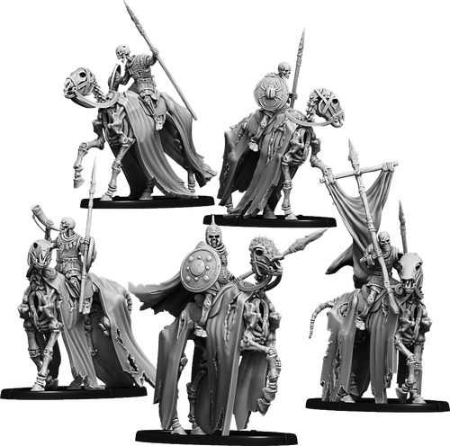 Riders of Black Barrow, Wihtgār Ēored Unit (5x warriors w cmd)