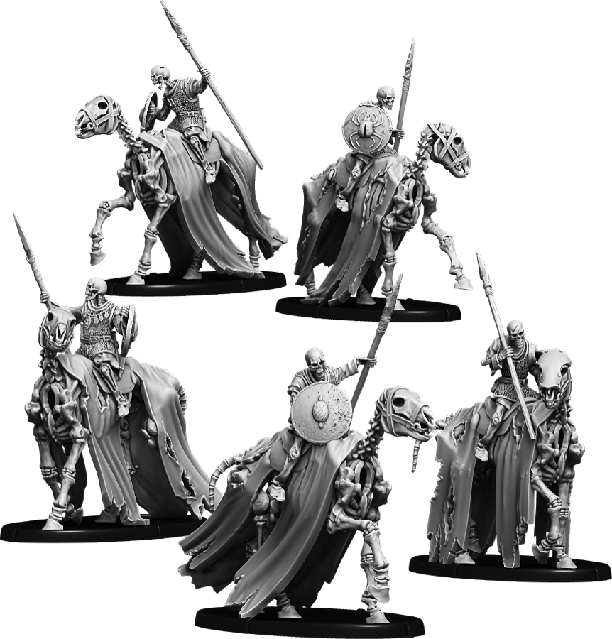 Riders of Black Barrow, Wihtgār Ēored Unit (5x warriors)