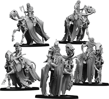 Riders of Ceafor Barrow, Wihtax Ēored Unit (5x warriors w cmd)