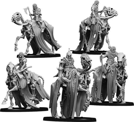 Riders of Ceafor Barrow, Wihtax Ēored Unit (5x warriors w cmd)