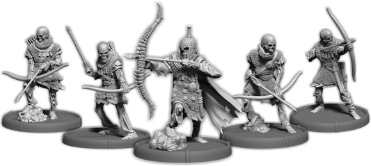 The Sinners of Chessell Barrow, Wihtboḡa Unit (5x warriors w cmd)