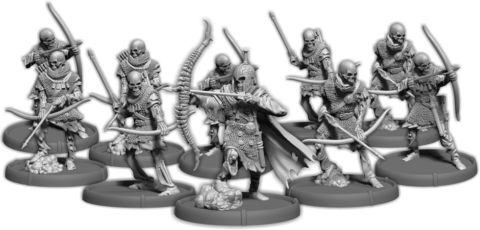 The Sinners of Chessell Barrow, Wihtboḡa Unit (20x warriors w cmd)