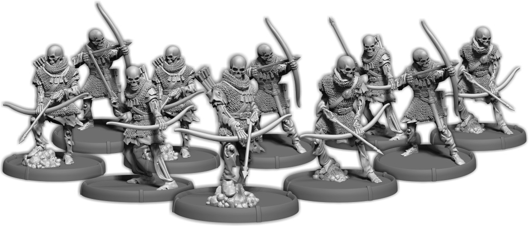 The Sinners of Chessell Barrow, Wihtboḡa Unit (20x warriors)