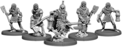 The Betrayers of Ceafor Barrow, Wihtax Unit (5x warriors w cmd)
