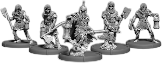 The Betrayers of Ceafor Barrow, Wihtax Unit (5x warriors w cmd)