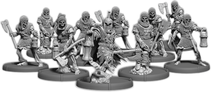 The Betrayers of Ceafor Barrow, Wihtax Unit (20x warriors w cmd)