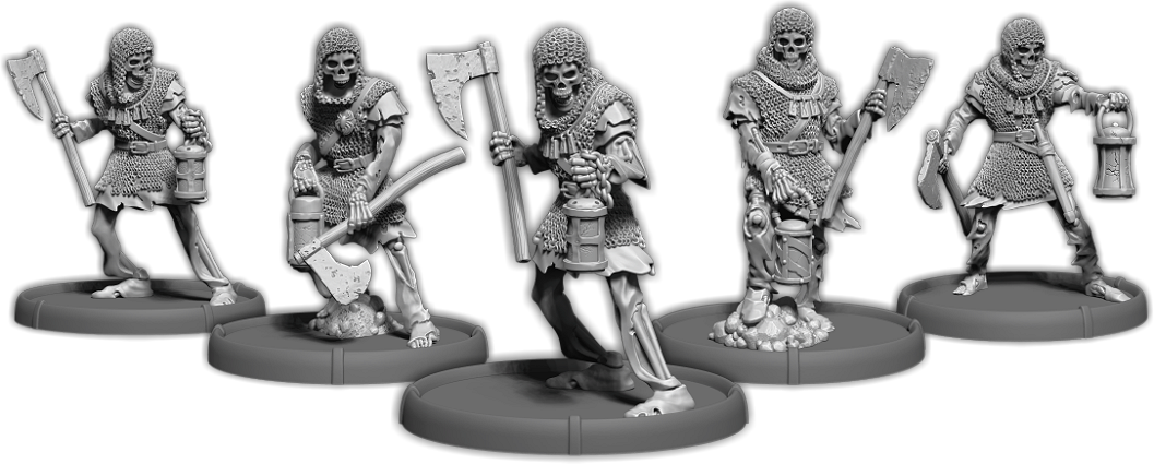 The Betrayers of Ceafor Barrow, Wihtax Unit (5x warriors)