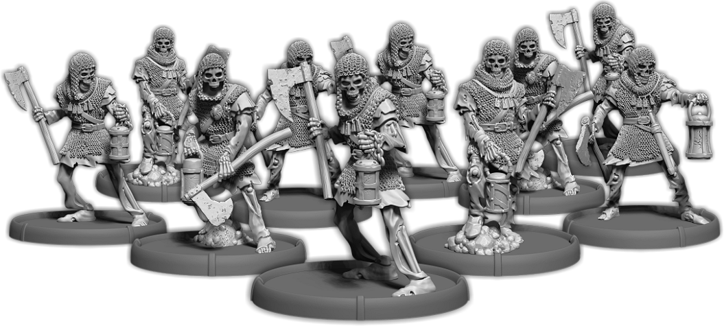 The Betrayers of Ceafor Barrow, Wihtax Unit (20x warriors)