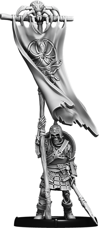 Cynuise of Old, Wiht Fain Bearer on Foot